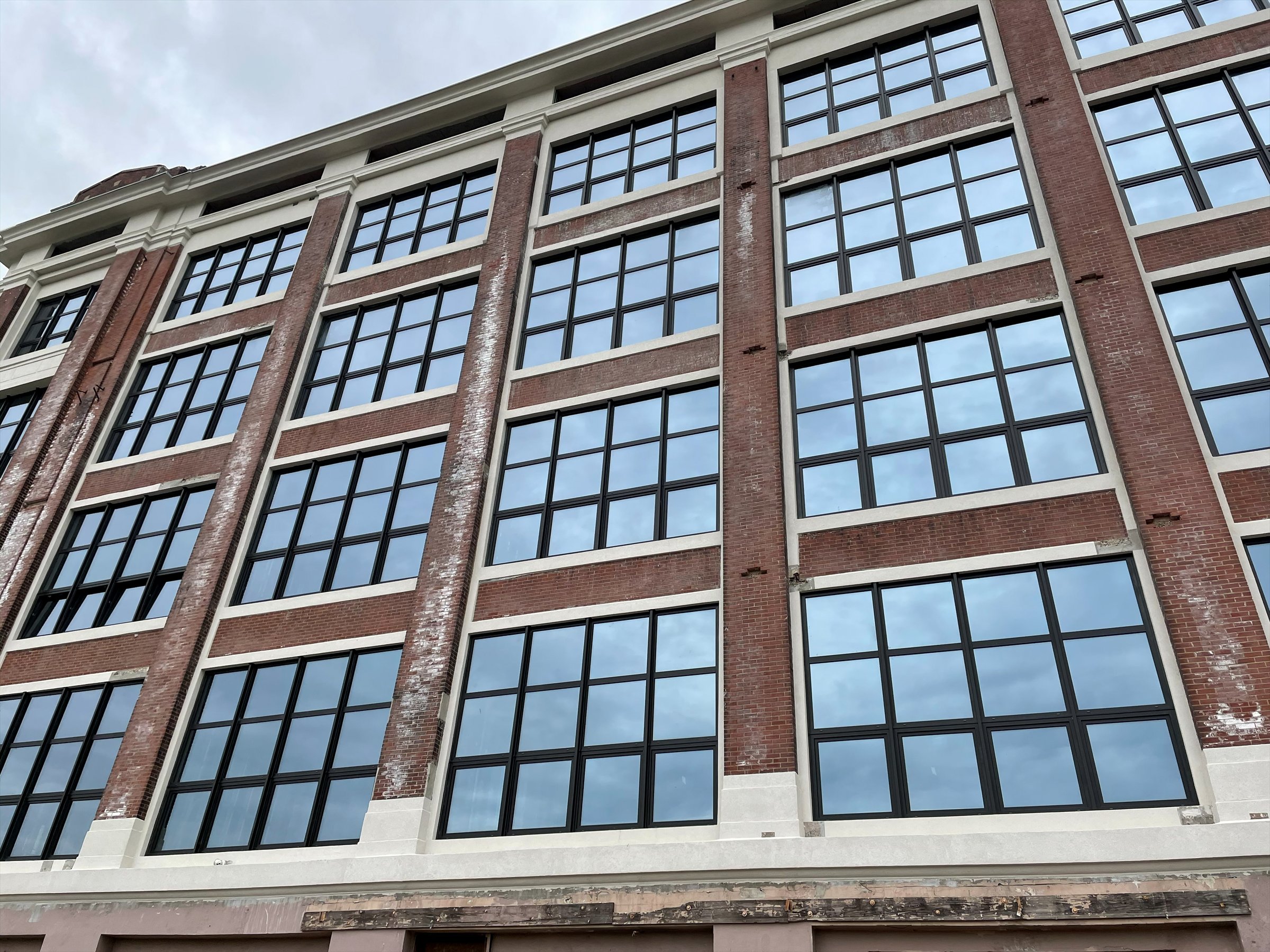 Restored factory windows